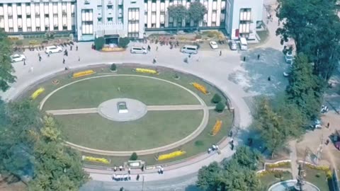 🎓 রাজশাহী বিশ্ববিদ্যালয় | ড্রোন ভিউতে দেখুন বাংলাদেশের সেরা ক্যাম্পাস! #viralvideo #shorts