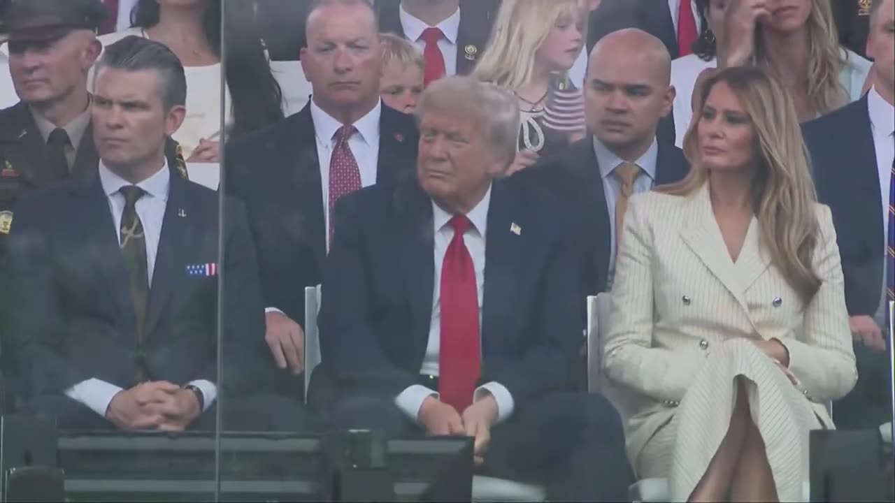 Military parade in DC honoring the army's 250th anniversary - June 14, 2025