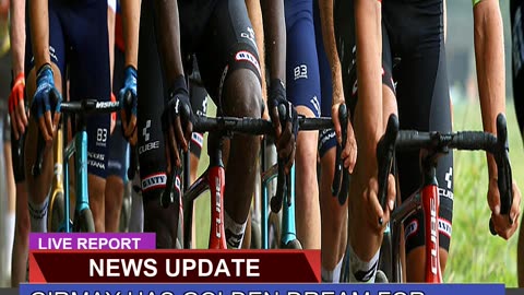 Girmay Has Golden Dream for Africa at Tour De Fran