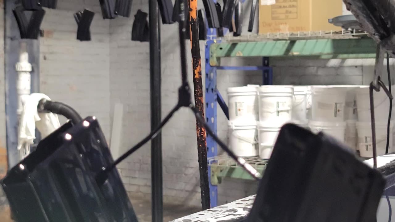Dipping AR15 Magazines