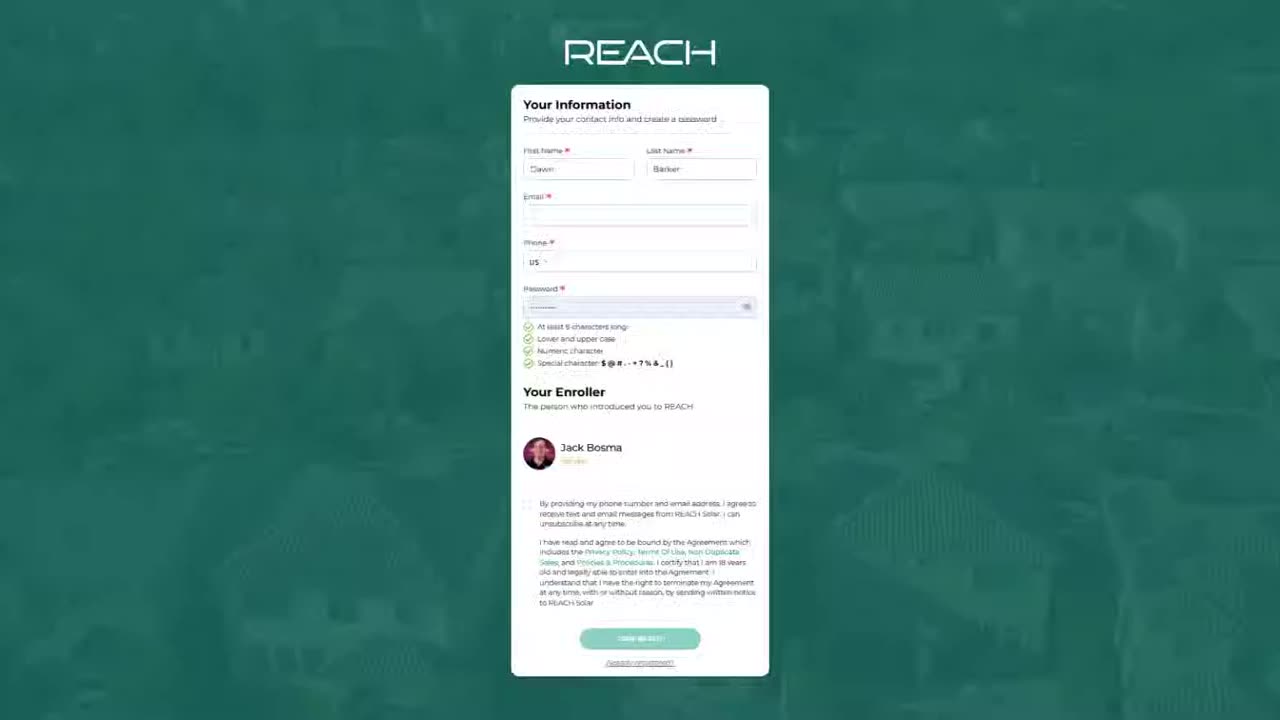 REACH Solar USA Customers Needed