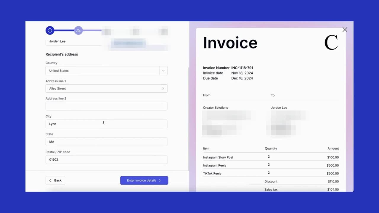 Create Invoice Online Free with AI Invoice Generator