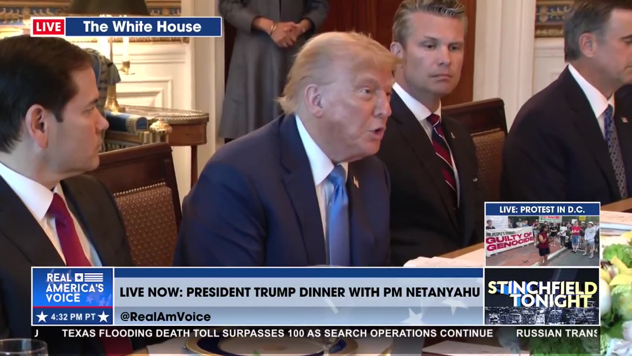 POTUS ON LEGACY AS A PEACEMAKER