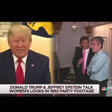 Trump and BFF Jeffrey Epstein