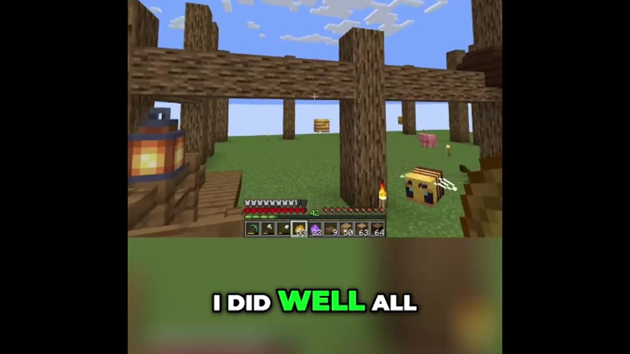 Hunter Can’t Catch Me with LASER MINING! 😱 | Minecraft Speedrun Showdown