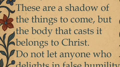 Learn the Bible through song Col Ch 2