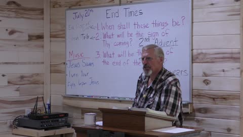 Jesus speaks of the End Times