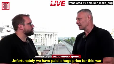 🕊️🇺🇦 Ukraine Russia War | Klitschko on Hope for Diplomacy Amidst Conflict | RCF