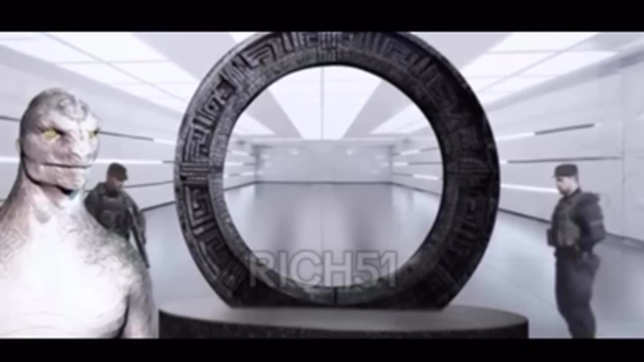 PORTAL FOUND UNDER SADDAM HUSSEIN'S PALACE