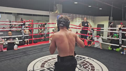 Joey sparring Danny 7/22/25