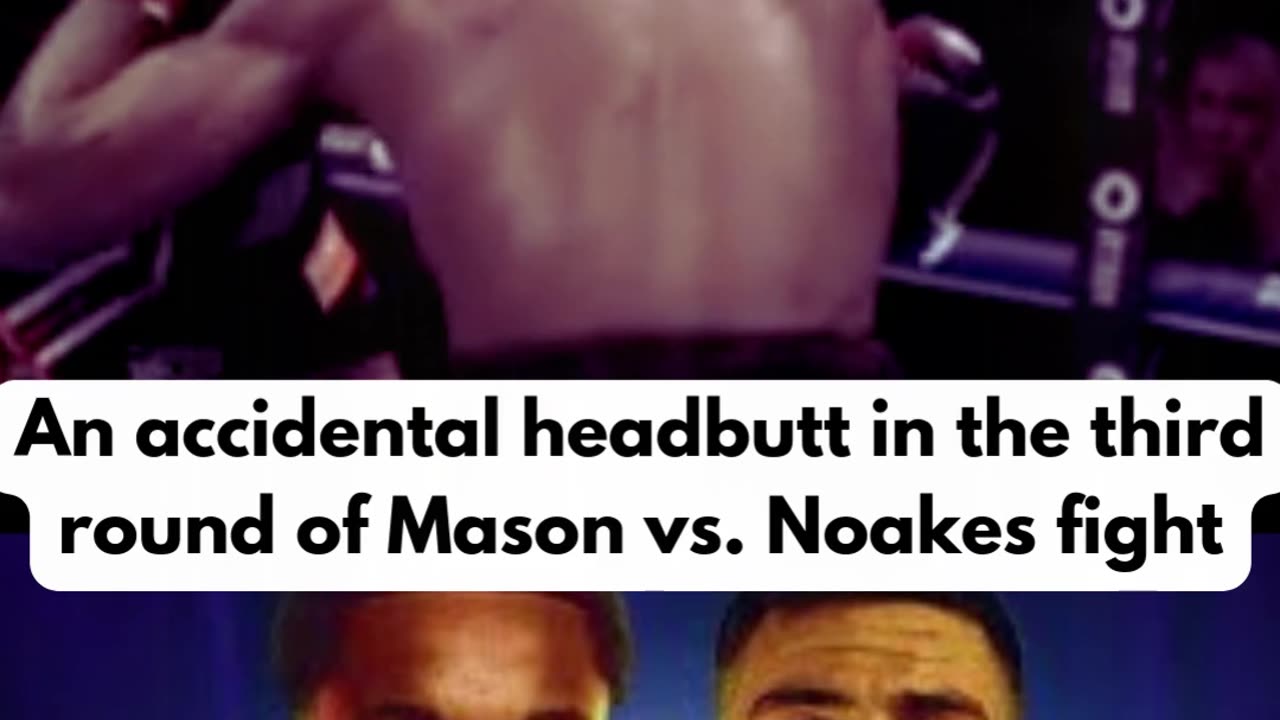 ABDULLAH MASON AND SAM NOAKES CLASH HEADS.