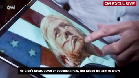 ⚡A glimpse at the mystery painting gifted to Trump by Putin