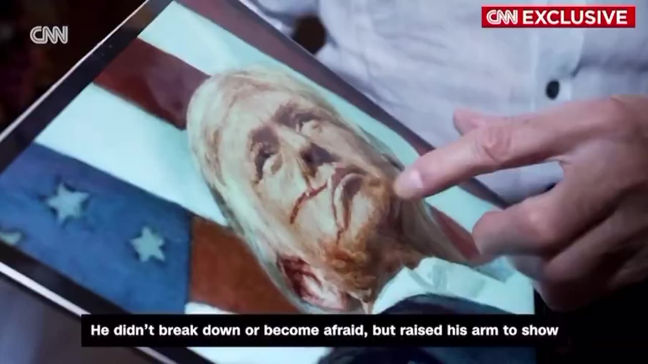 ⚡A glimpse at the mystery painting gifted to Trump by Putin