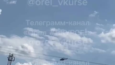 🚁📉 The moment the Russian MI-8 helicopter crashed!