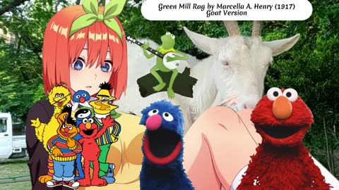 green mill rag by marcella a henry 1917 goat version