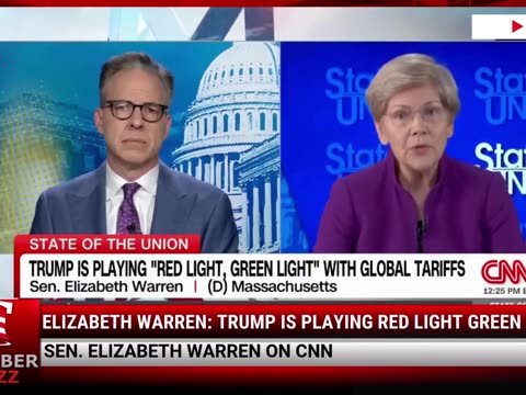 Elizabeth Warren: Trump Is Playing Red Light Green Light