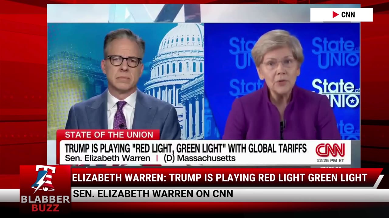 Elizabeth Warren: Trump Is Playing Red Light Green Light