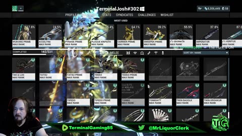 Terminal Gaming - Thursday Warframe Chill - Kuva Weapon Hunt
