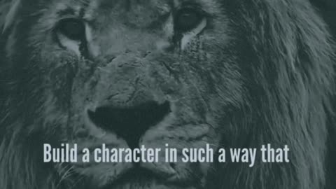 Build the character