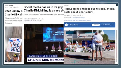 Trump Silenced, Charlie Kirk Assassinated, Kimmel Cancelled, The Real War on Free Speech Exposed
