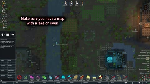 Rimworld ODYSSEY│ How to Start FISHING - Fast Guide 2025