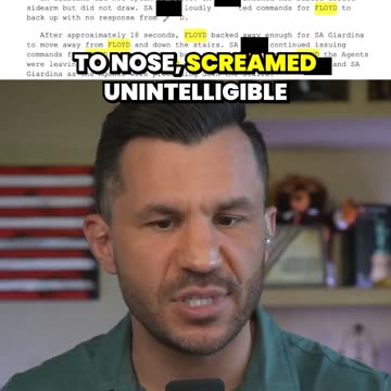 Harrison Floyd EXPLODES on FBI Agents