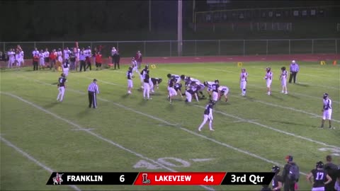 OCTOBER 25 2024 HIGH SCHOOL FOOTBALL: LAKEVIEW VS FRANKLIN RADIO BROADCAST