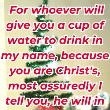 “Small Deeds, Great Reward” Mark 9:41.#shortvideo #youtubeshorts #ytshorts #yt #shorts #reels #love