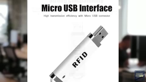 RFID Reader Mini ID IC Card Reader Scanner RFID Reader 125KHz/13.56Mhz Dual Freq