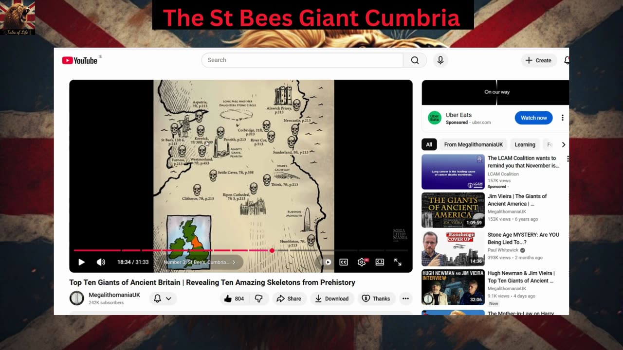 The St Bees Giant Cumbria