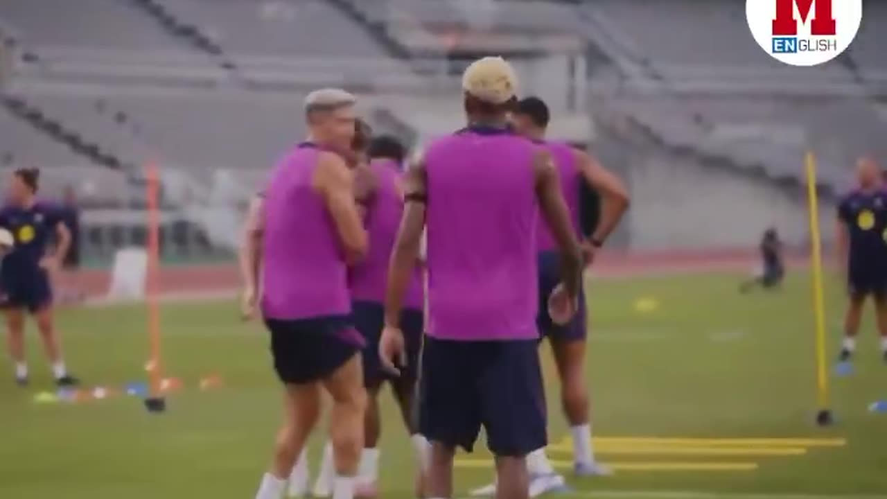 LAMINE AND LEWANDOWSKI THROW HANDS IN TRAINING!🚨🚨