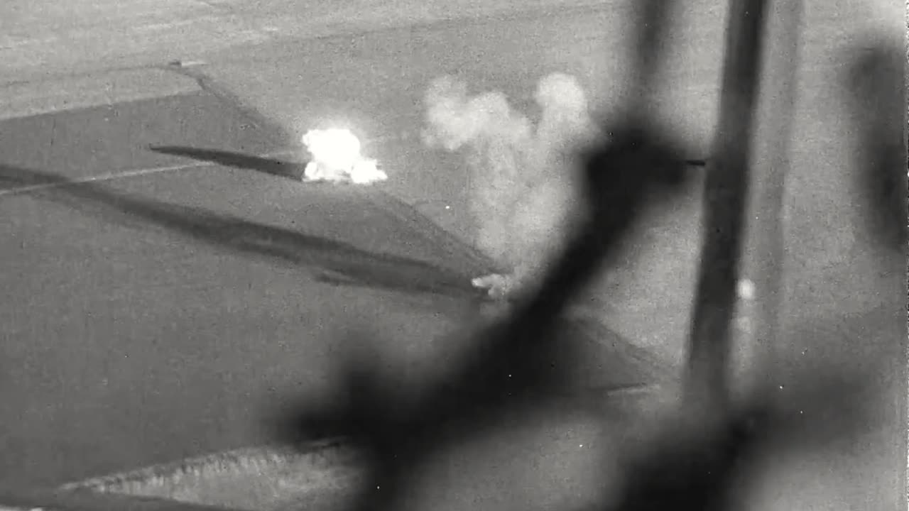 Ju 87 Stukas engage Soviet targets with bombs and cannon fire during the 2nd Battle of Kiev in 1943