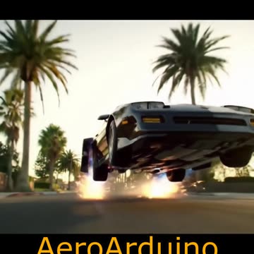 Amazing Knight Rider KITT #Flying Car #Aviation #AeroArduino