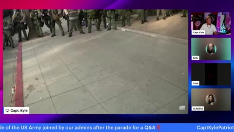 Live after chat & Q&A w Capt Kyle, Kelly, ScoobyQ & Claudia