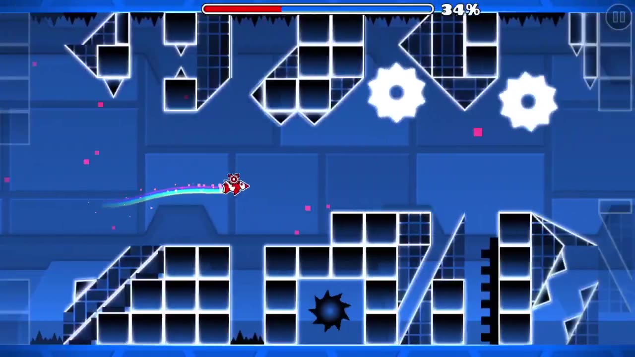 Geometry dash shitty artificial ascent 55%