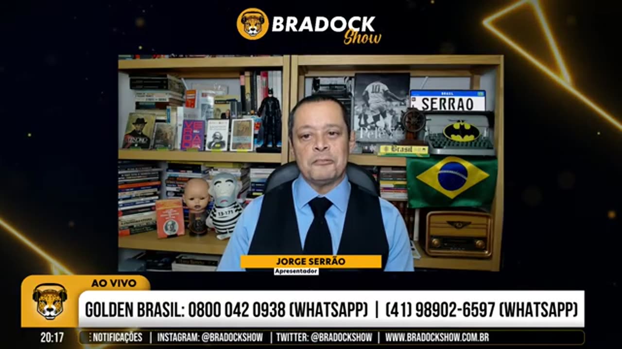 Bradock Show 30/06/25 - Serrão, Fabi, Marsiglia, Jeffrey Chiquini, Osmar Terra, Cel Amaro e Sonaira