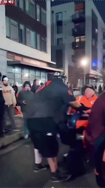 Antifa attacks disabled veteran