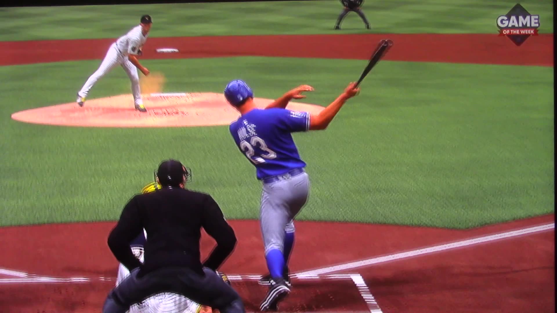 MLB The Show: Kansas City Royals vs Milwaukee Brewers (S21 G35)