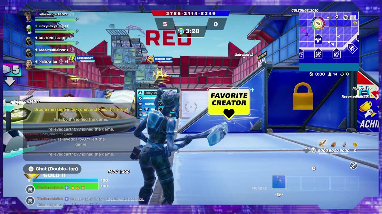 Saturday Squid Games Fortnite // LittleDude