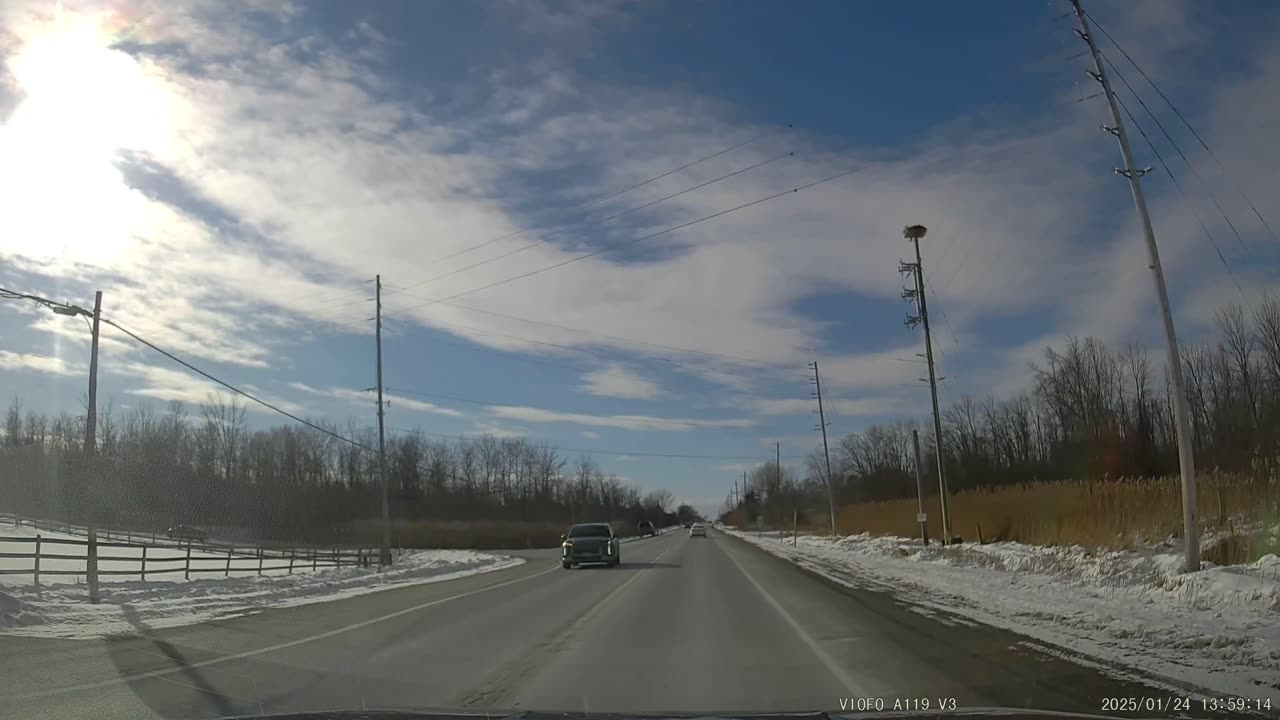 [4K] Crazy death wish driver! passed me.