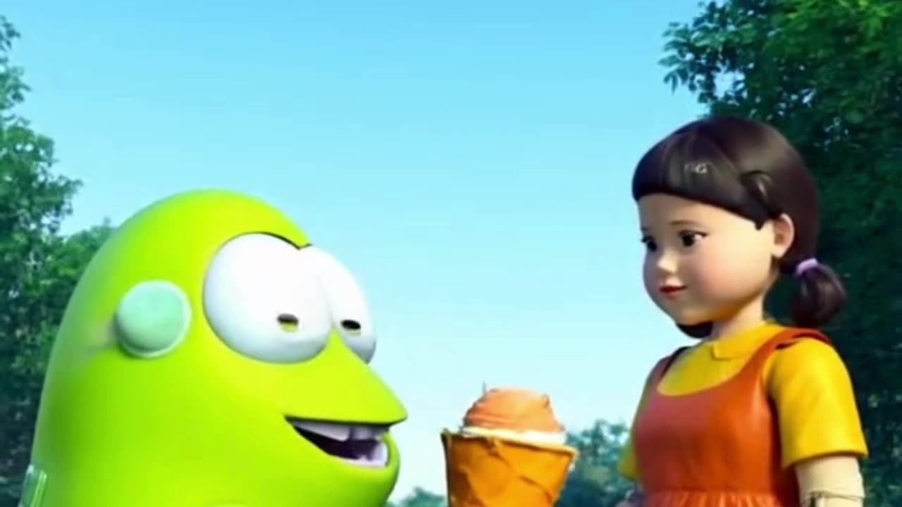 GTA V SUPERMAN ICE CREAMPRANK SQUID GAME GIRL DOLL #squidgame #shorts