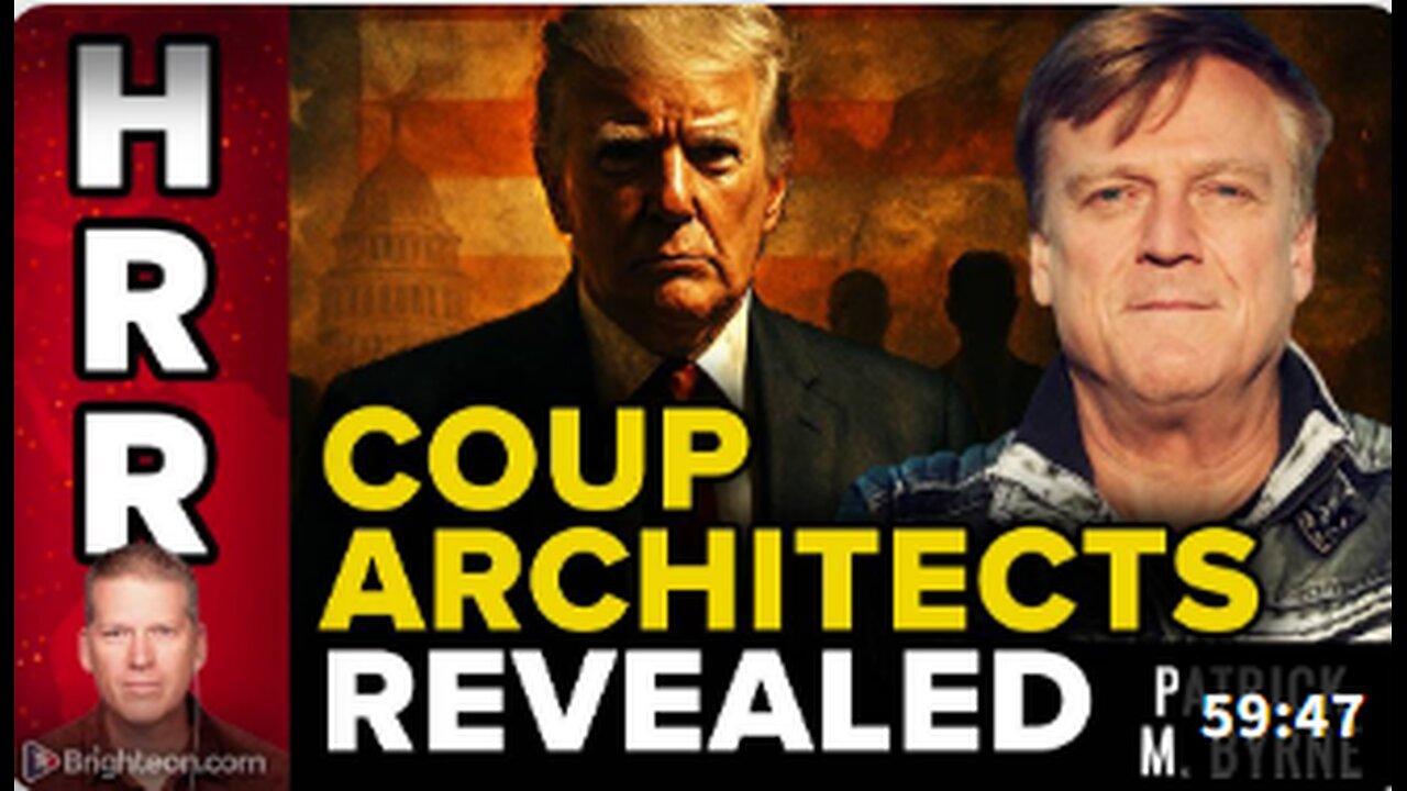 Patrick Byrne Reveals the Coup Architects: Bribes, Manipulation & the Deep Machinery