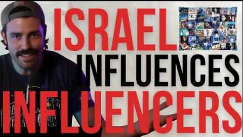 Israel's ‘Influencer Industrial Complex’ [All-Expenses-Paid Propaganda]