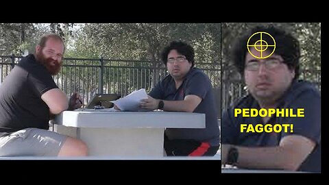Deaf Pedophile Child Rapist Faggot Psycopath Came To The Park To Meet a Boy!