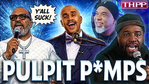 Corey Holcomb & Pastor Gino Jennings Destroy the MEGA CHURCH MONEY HUSTLE