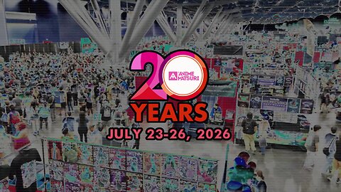 Anime Matsuri Turns 20 in 2026 🎉 Get Your Badges Today!