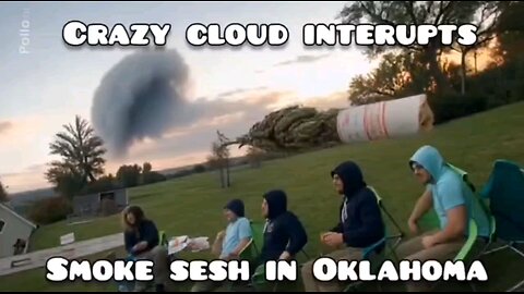 Crazy tornado interrupts smoke sesh in Oklahoma!
