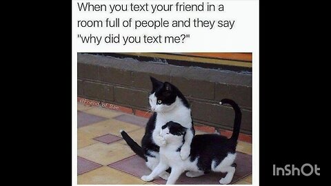 When you text your friend in a room full of people and they say "why did you text me?"