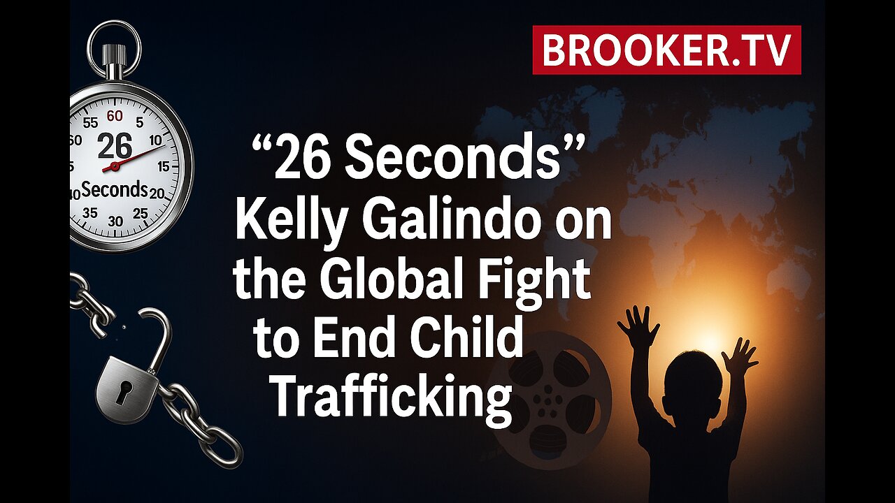 "26 Seconds" Kelly Galindo on the global fight to end child trafficking with Paul Booker