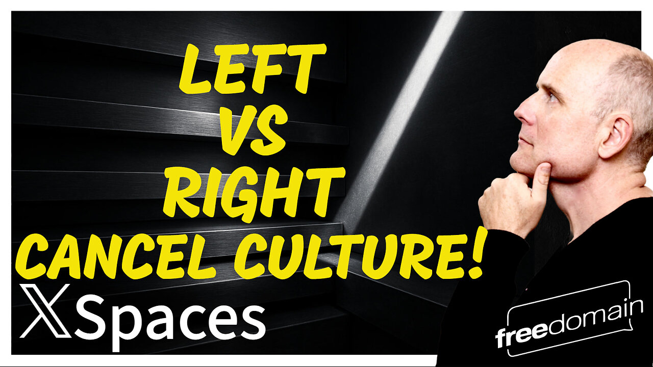 Charlie Kirk: Left vs Right CANCEL CULTURE! Twitter/X Space